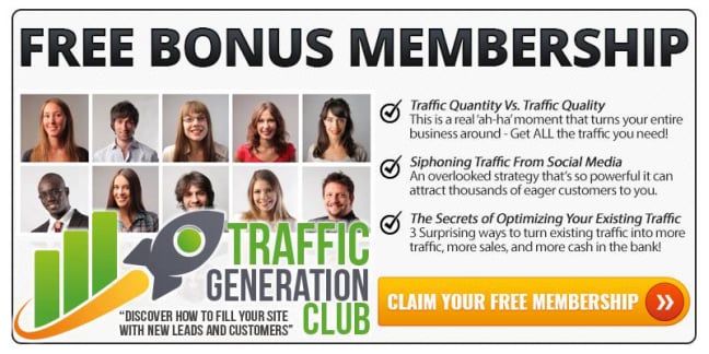 Bonus Membership #1: Traffic Generation Club
