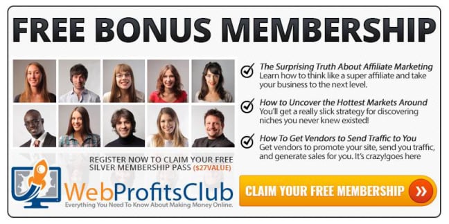 Bonus Membership #8: Web Profits Club